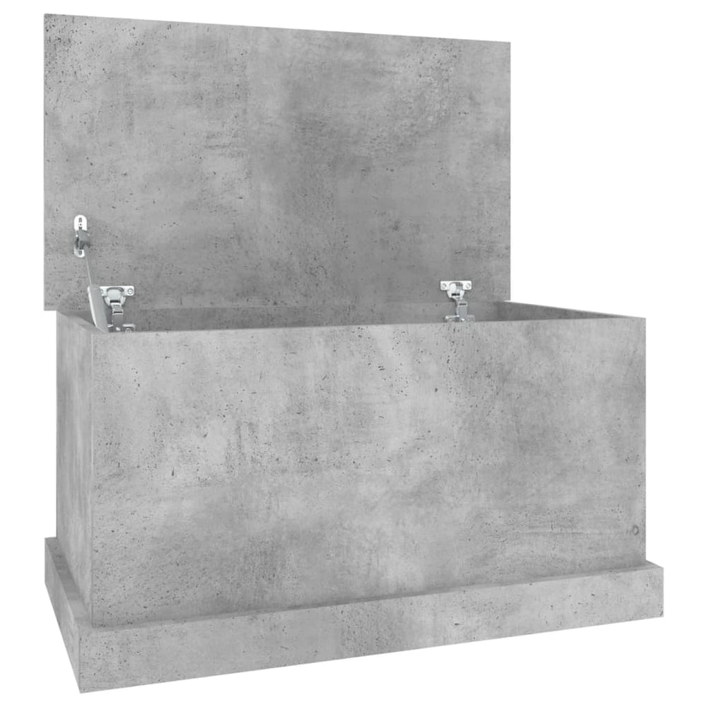 Truhe Betongrau 70x40x38 cm