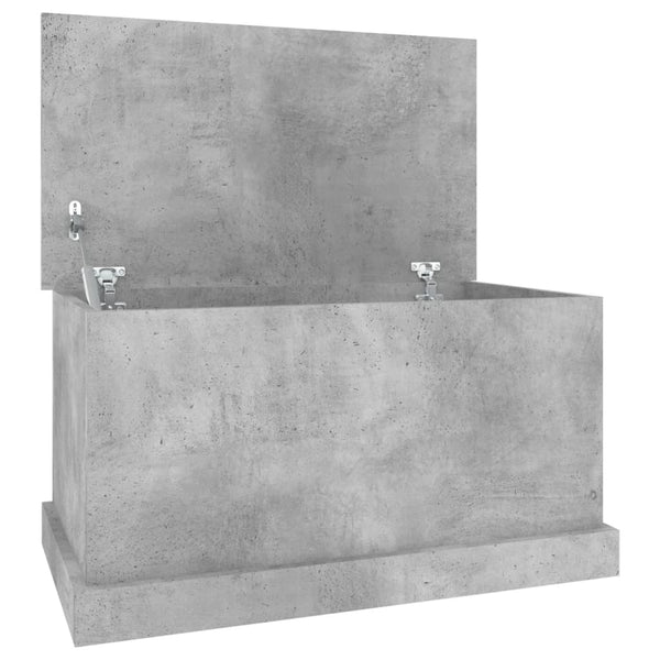 Truhe Betongrau 70x40x38 cm