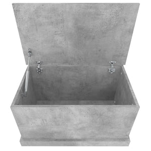 Truhe Betongrau 70x40x38 cm