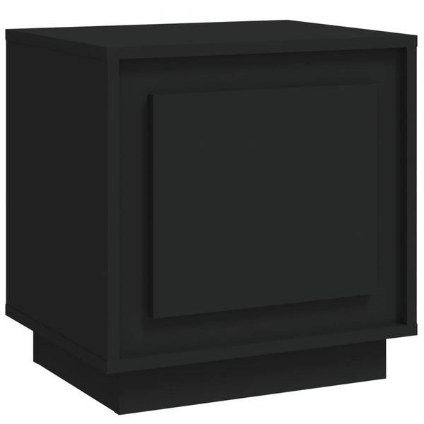 Schwarzer Nachttisch 44x35x45 cm