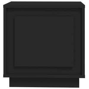 Nachttische 2er Set, Schwarz, 44x35x45 cm