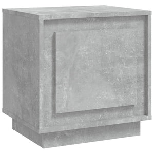 Betongrauer Nachttisch 44x35x45 cm