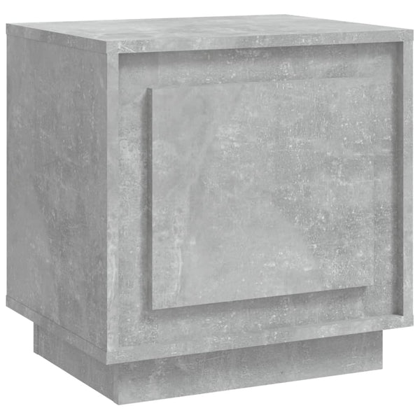 Betongrauer Nachttisch 44x35x45 cm