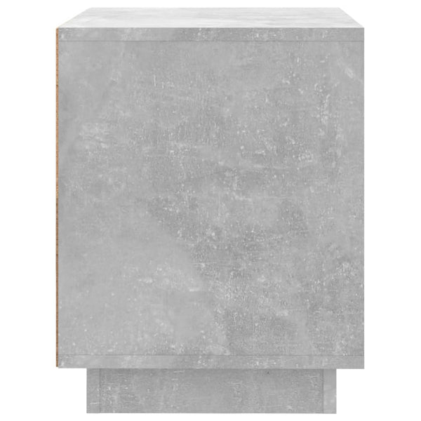 Betongrauer Nachttisch 44x35x45 cm