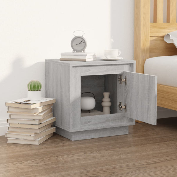 Nachttisch Grau Sonoma 44x35x45 cm