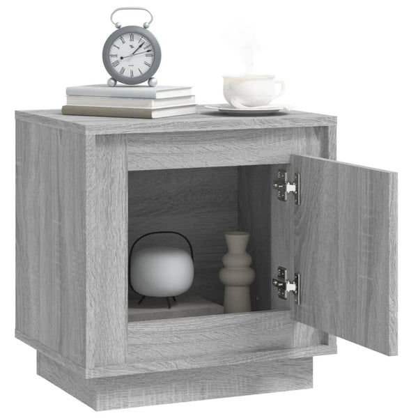 Nachttisch Grau Sonoma 44x35x45 cm