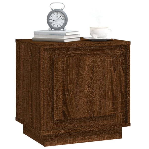 Nachttisch Braun Eichenoptik 44x35x45 cm