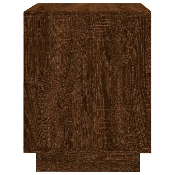 Nachttisch Braun Eichenoptik 44x35x45 cm