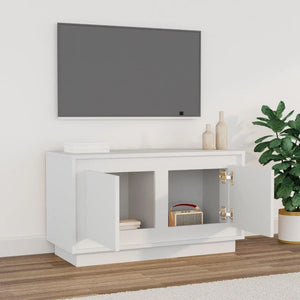 TV-Schrank Weiß 80x35x45 cm