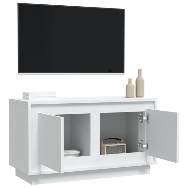 TV-Schrank Weiß 80x35x45 cm