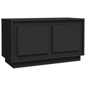 Schwarzer TV-Schrank 80 cm