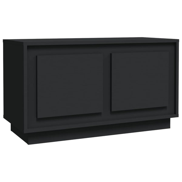 Schwarzer TV-Schrank 80 cm