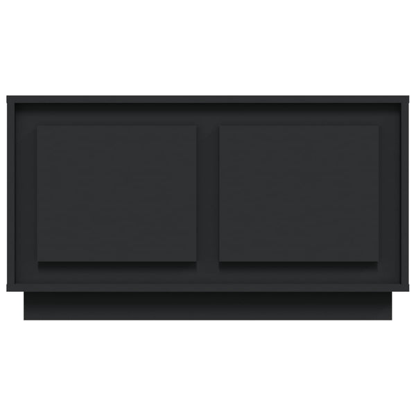 Schwarzer TV-Schrank 80 cm