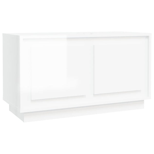 TV-Schrank Hochglanz Weiß 80x35x45cm