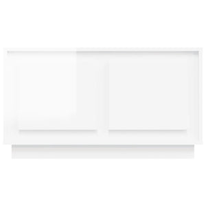 TV-Schrank Hochglanz Weiß 80x35x45cm