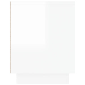 TV-Schrank Hochglanz Weiß 80x35x45cm