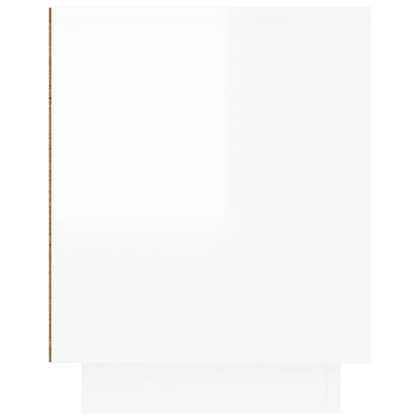 TV-Schrank Hochglanz Weiß 80x35x45cm