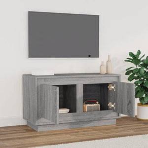 TV-Schrank Grau Sonoma 80 cm