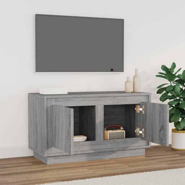 TV-Schrank Grau Sonoma 80 cm
