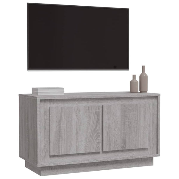TV-Schrank Grau Sonoma 80 cm