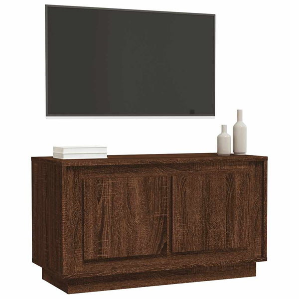 TV-Schrank Braun Eichen-Optik 80 cm