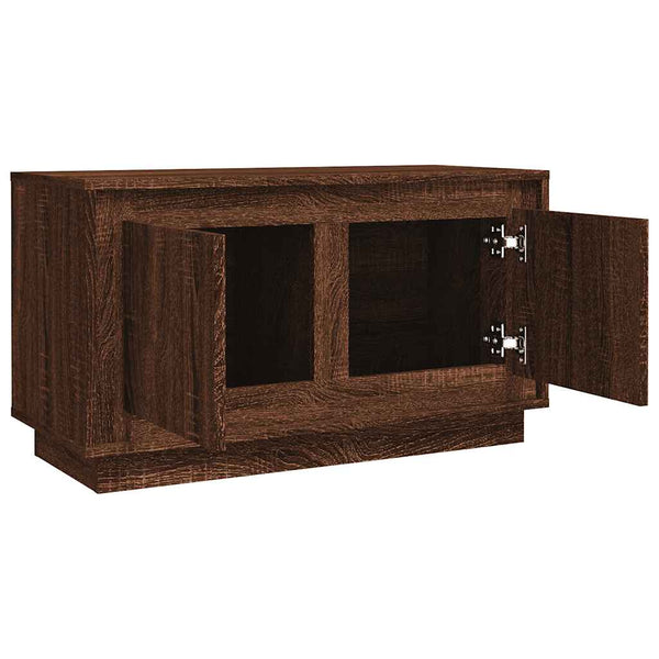 TV-Schrank Braun Eichen-Optik 80 cm