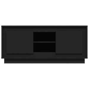 Schwarzer TV-Schrank 102 cm