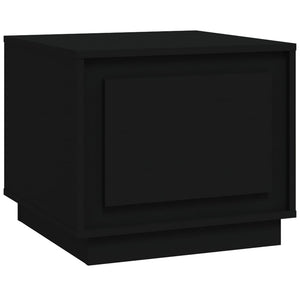 Schwarzer Couchtisch 51x50 cm