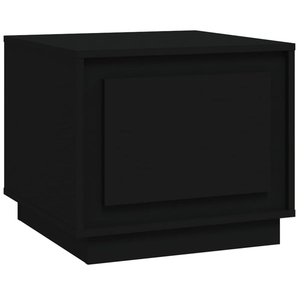 Schwarzer Couchtisch 51x50 cm