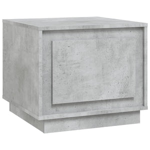 Betongrauer Couchtisch 51x50 cm