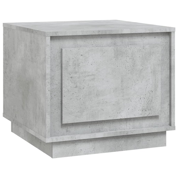 Betongrauer Couchtisch 51x50 cm
