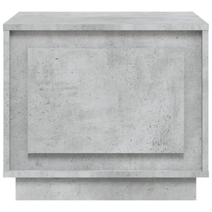 Betongrauer Couchtisch 51x50 cm
