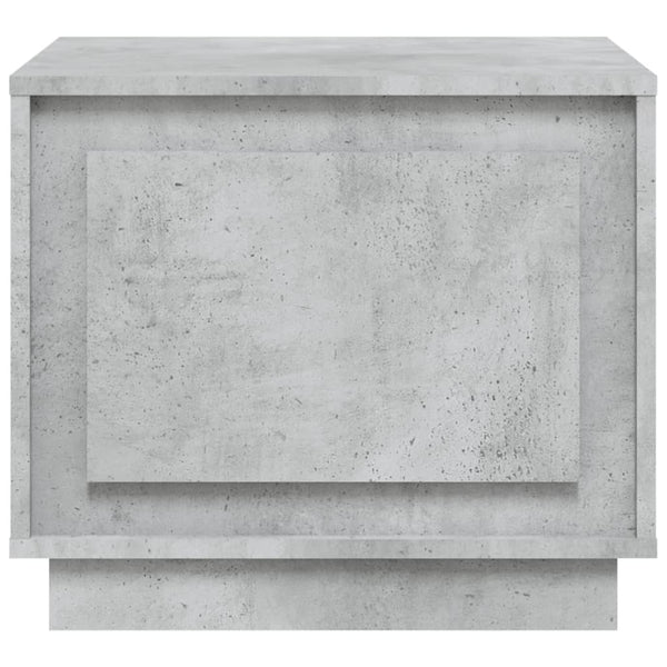 Betongrauer Couchtisch 51x50 cm