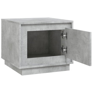 Betongrauer Couchtisch 51x50 cm