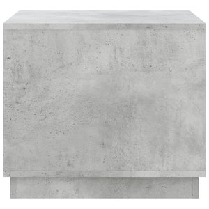Betongrauer Couchtisch 51x50 cm