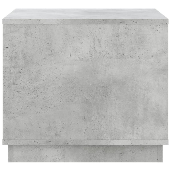 Betongrauer Couchtisch 51x50 cm