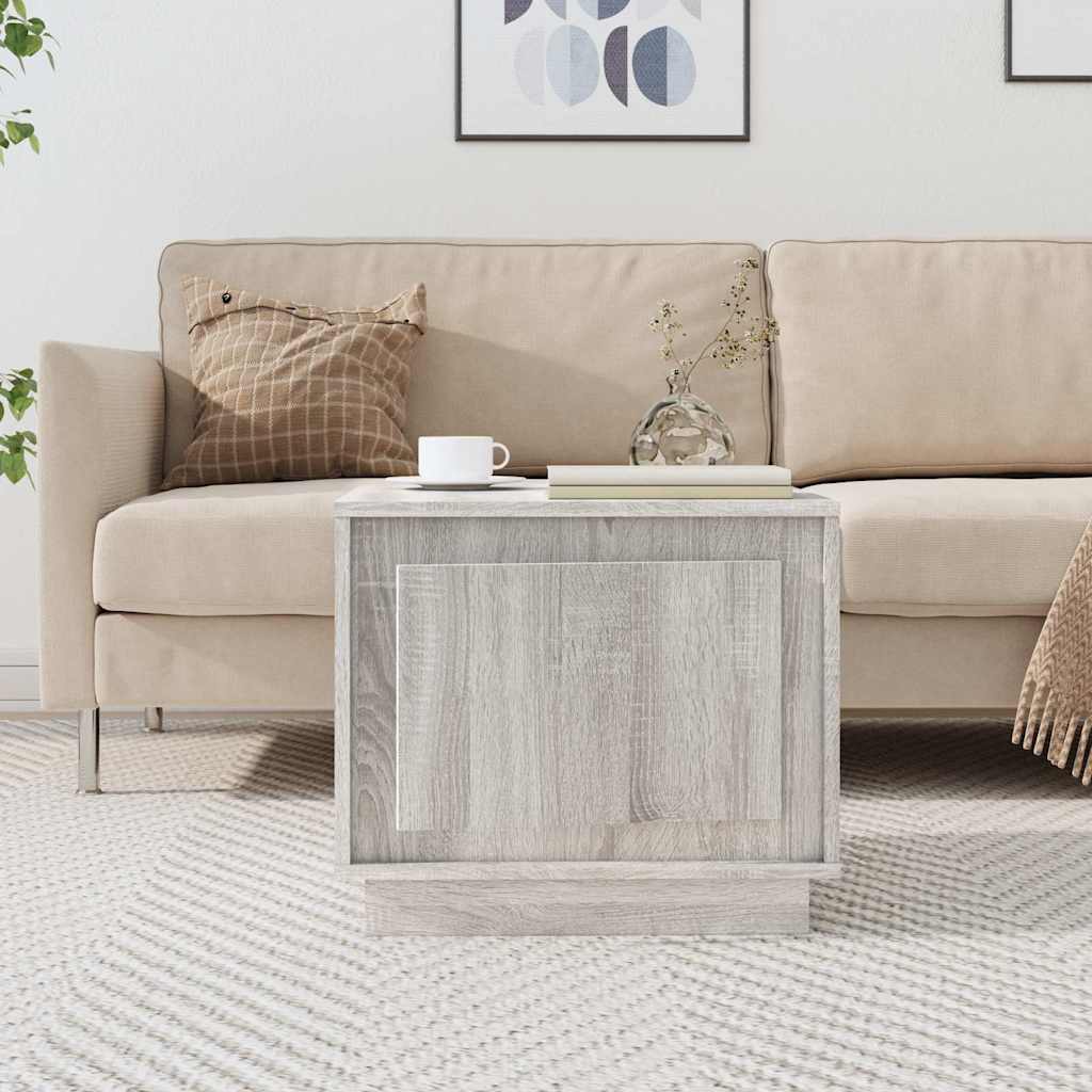 Couchtisch Grau Sonoma 51x50x44 cm