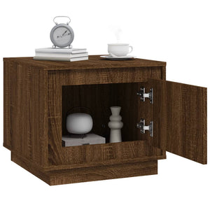 Couchtisch Braun Eichenoptik 51x50 cm