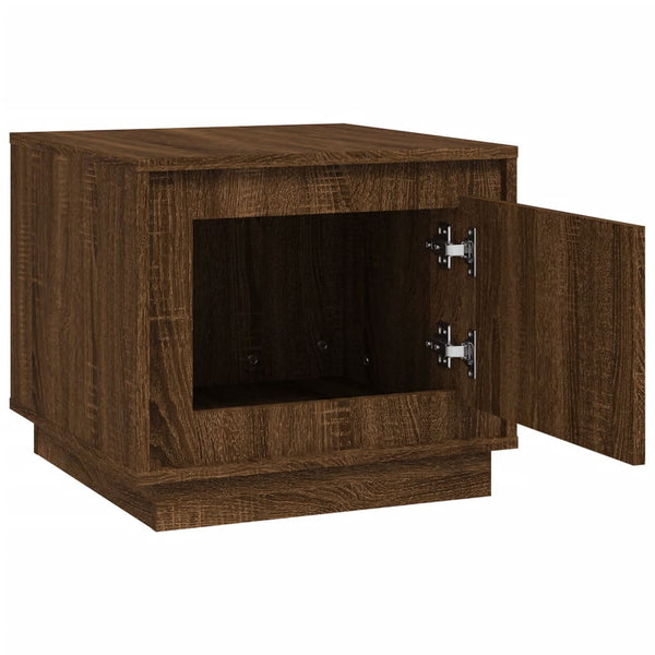 Couchtisch Braun Eichenoptik 51x50 cm