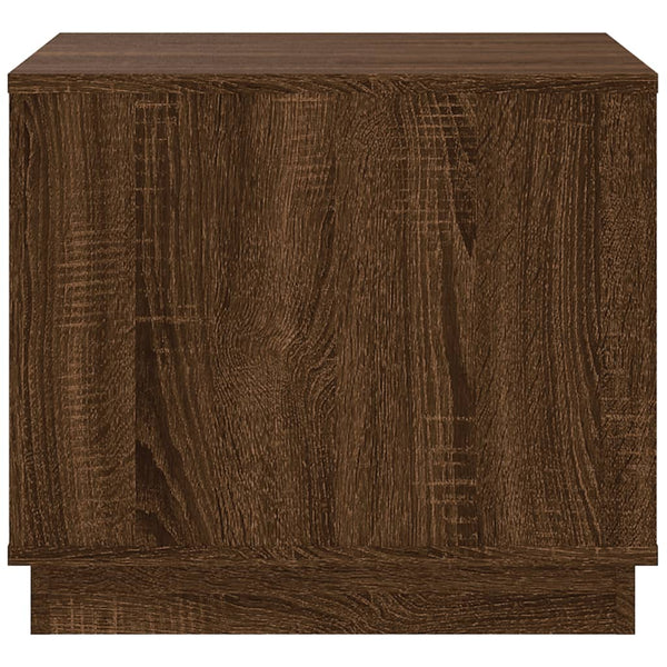 Couchtisch Braun Eichenoptik 51x50 cm