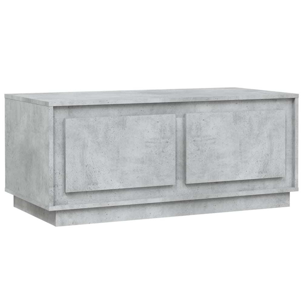Betongrauer Couchtisch 102x50 cm