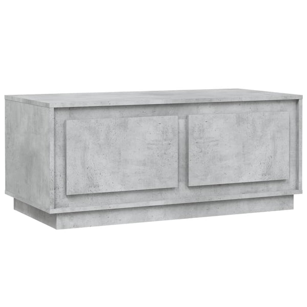 Betongrauer Couchtisch 102x50 cm