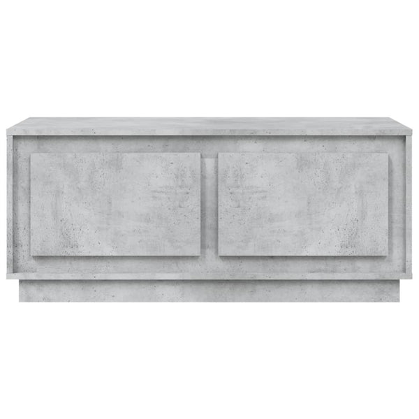 Betongrauer Couchtisch 102x50 cm