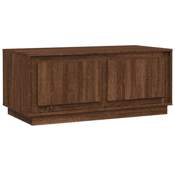 Couchtisch Braun Eichenoptik 102x50 cm