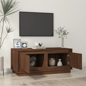 Couchtisch Braun Eichenoptik 102x50 cm