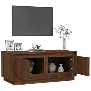 Couchtisch Braun Eichenoptik 102x50 cm