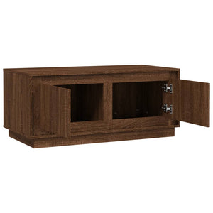 Couchtisch Braun Eichenoptik 102x50 cm