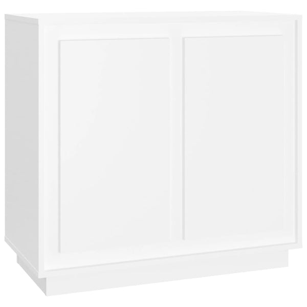 Weißes Sideboard 80 cm Holzwerkstoff