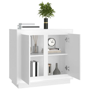 Weißes Sideboard 80 cm Holzwerkstoff