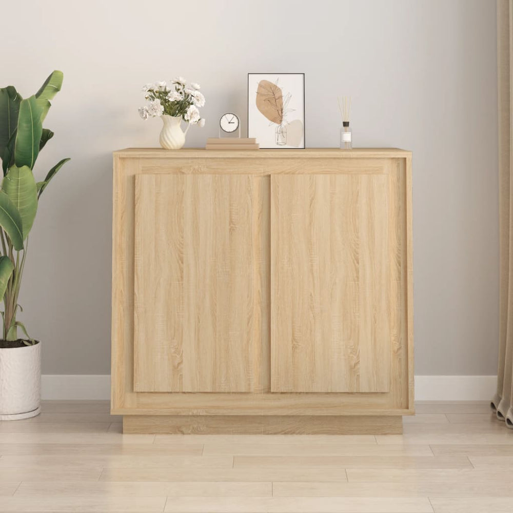 Sideboard Sonoma Eiche 80x34x75 cm